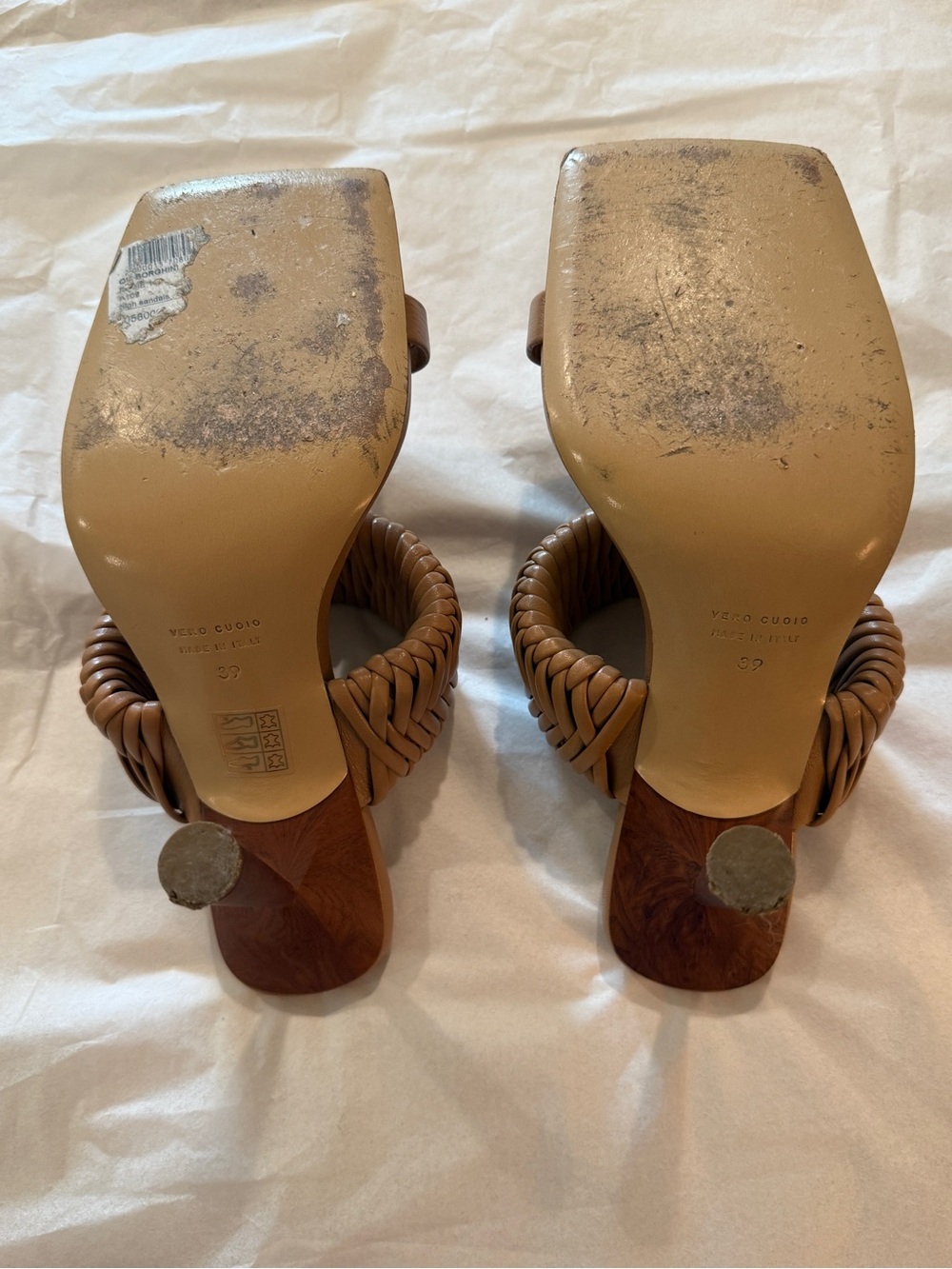 Gia Borghini x RHW Rosie 1 Toe Ring Mule - Picture 10 of 11